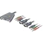 Belkin 2-Port KVM Switch with Audio Support and Built-In Cabling (USB, F1DL102U)