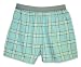 Baby Blue Plaid check flannel cotton boxers boxer shorts available in 8 sizes