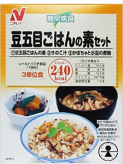 糖尿病食 豆五目ごはんの素セット