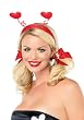 Ladybug Headband And Bows Holiday Costume Party Accessory (Red/Black;One Size)