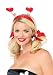 Ladybug Headband And Bows Holiday Costume Party Accessory (Red/Black;One Size)