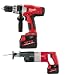 0824-PKG Milwaukee V18 Hammer-Drill/Sawzall Kit (0824-24/6515-20)
