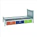 American Furniture Alliance Locker Twin Bed with 3 Drawers, Multicolor
