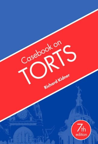 Casebook on Torts (Cases & Materials)