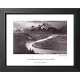 Ansel Adams Snake River B W Photo Picture Framed Art Print by Art Prints Inc