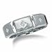 1/5 Carat Men's Wedding Band