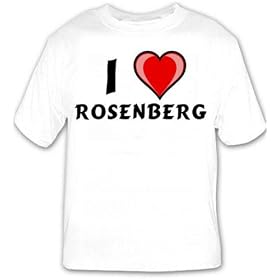 I Love Rosenberg T-shirt