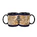 NHL 11-Ounce Black Nostalgic Mug (2 Pack)