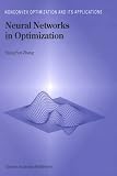 Review Springer  / Neural Networks in Optimization (Nonconvex Optimization and its Applications Volume 46)