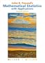 John E. Freund's Mathematical Statistics with Applications (7th Edition)