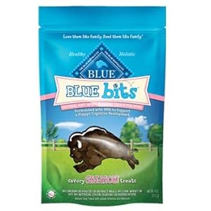 Buffalo BLUE Bits Savory Salmon Natural Soft-Moist Training Treats, 4oz Buffalo BLUE Bits Savory Salmon Natural Soft-Moist Training Treats, 4oz
