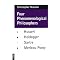 Phenomenology: The Other Side of Reason