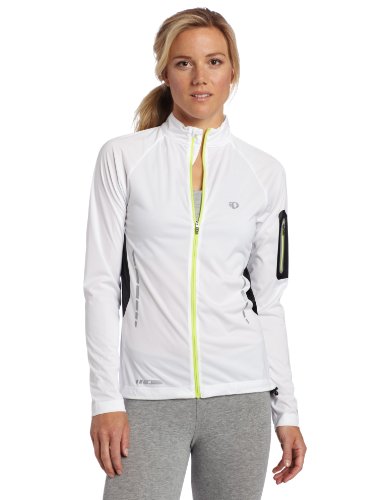 Pearl Izumi Women's Fly Jacket, White, Small