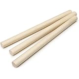 Darice 9162-08 Unfinished Natural Wood Craft Dowel Rod, 3/4-Inch