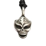 Percy the Flesh Eating Skull Pewter Pendant, Screaming Skull Collection