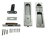 日中製作所GIAスライド鎌錠 丸型引手チューブラ鎌錠 NP531-W-SL-51