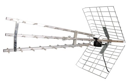 New Stellar Labs HDTV/DTV/UHF Outdoor Antenna 460-862mhz 30 Elements 75ohm F Type Connection New Stellar Labs HDTV/DTV/UHF Outdoor Antenna 460-862mhz 30 Elements 75ohm F Type Connection