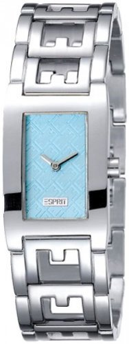 Esprit Damenuhr pure E-ffect light blue silver A.ES302242015 Preisvergleich