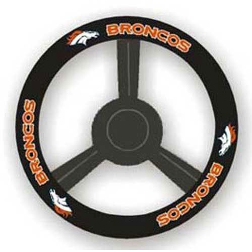 Denver Broncos NFL Leather Steering Wheel Cover