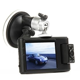 3MP Wide Angle Car DVR Camcorder w/ 10-IR LED / AV-Out / TF (2.5 LCD)