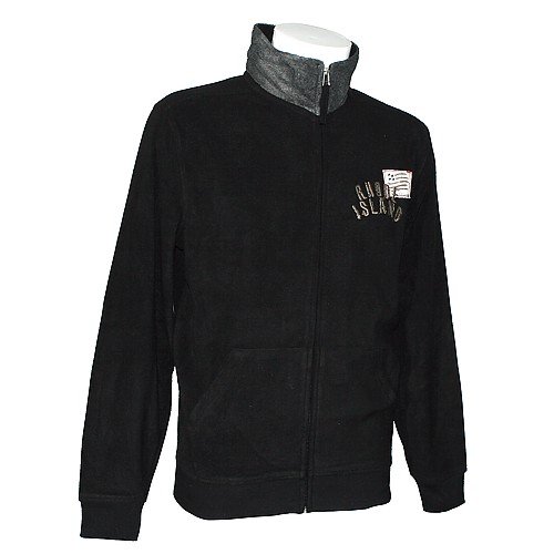 Signum, Sweatjacke Fleecejacke, 396626, schwarz grau [9469]