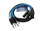 Elite Core 4 Channel 6' XLR Male - TRS (1/4") Patch Snake (Cable)