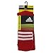 adidas Unisex Rivalry Field 2-Pack Otc sock, University Red/White, Medium