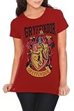 Harry Potter And The Deathly Hallows Gryffindor Crest Girls T-Shirt