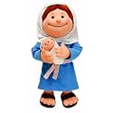 Holy Folks Medium Mary Plush Doll