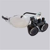 Dental Medical HD Telescope Loupes - 4.0x Safety Frame