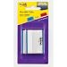 Post-it® Durable Filing Tabs, 2 Inches, Ideal For Binders and File Folders, Blue, 50 per Pack