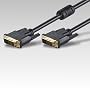 DVI-D Kabel 24+1 polig DUAL LINK 2m vergoldet