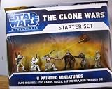 starter the clone wars star wars miniatures