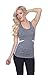 Women's Sexy Performance Open Back Athletic Sleeveless Tank Top