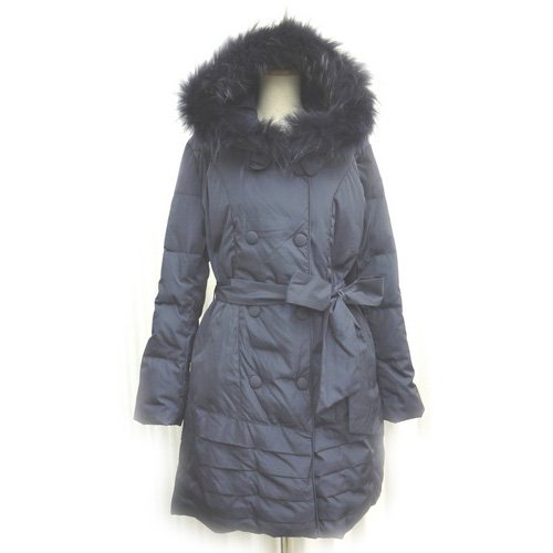 SHIKISHA[シキシャ] ダウンコート レディース エレガントなフード付きダウンコート コート ジャケット