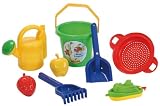 Bucket set large with boat - made in Germany