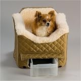 Bundle-16 Lookout II Pet Car Seat Fabric: Azure, Size: Small (up to 18 lbs)