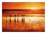 Golden Paradise II By Jordan Gray. ART PRINT Size: 36 x 24 Inches
