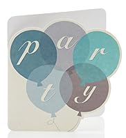 Balloons Party Invitation Cards