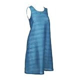 1000 Stitches Sleeveless Dress - Turquoise||EVAEX