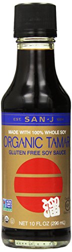 San-J Organic Wheat Free Tamari Soy Sauce -- 10 fl oz