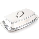 Fox Run Stainless Steel Butter Dish