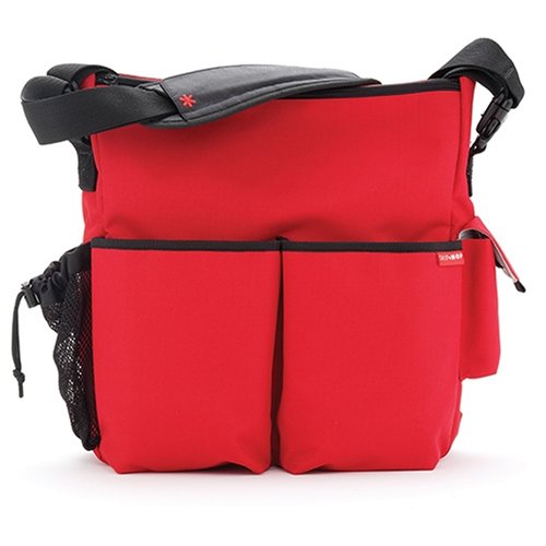 Imagen 2 de Skip Hop DUO-CAN-RED - Bolso para pañales y cambiador, color rojo