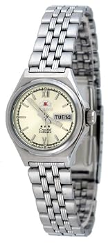 Orient #BNQ1S007C Women's Tri Star Champagne Dial Standard Automatic Watch