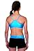 TumbleWear Big Girl's Aqua/Black Hipster Shorts SM 8-10