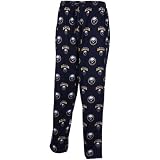 NHL Men's Buffalo Sabres Supreme Knit Pants (Navy, Large)