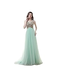 Crystals Keyhole Jeweled  Lace  Beaded Pleated Crystal Tulle Evening Dress  With Rhinestones and Ruffles