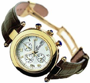 Klaus Kobec Watches, Couture Sports Gold Leather - Ladies, Womens Watches, Womens Klaus Kobec Watches