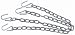 Chains Set Only (27 Link) * Set of 2 chains * Each chain is 32 long * . * 400 Lb. weight capacity *