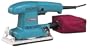 Makita BO3700X6 1.6 Amp 1/3 Sheet Sander with Cloth Dust Bag and 8 Extra Sheets of Sandpaper